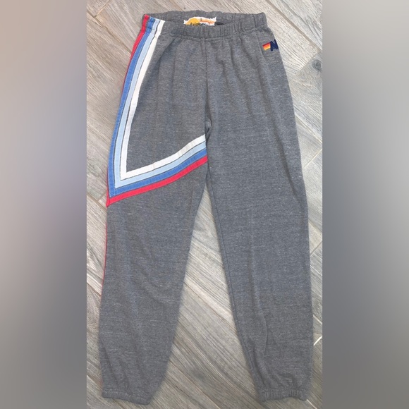 Aviator Nation Blaze 4 Sweatpants - Heather Grey - Picture 2 of 5